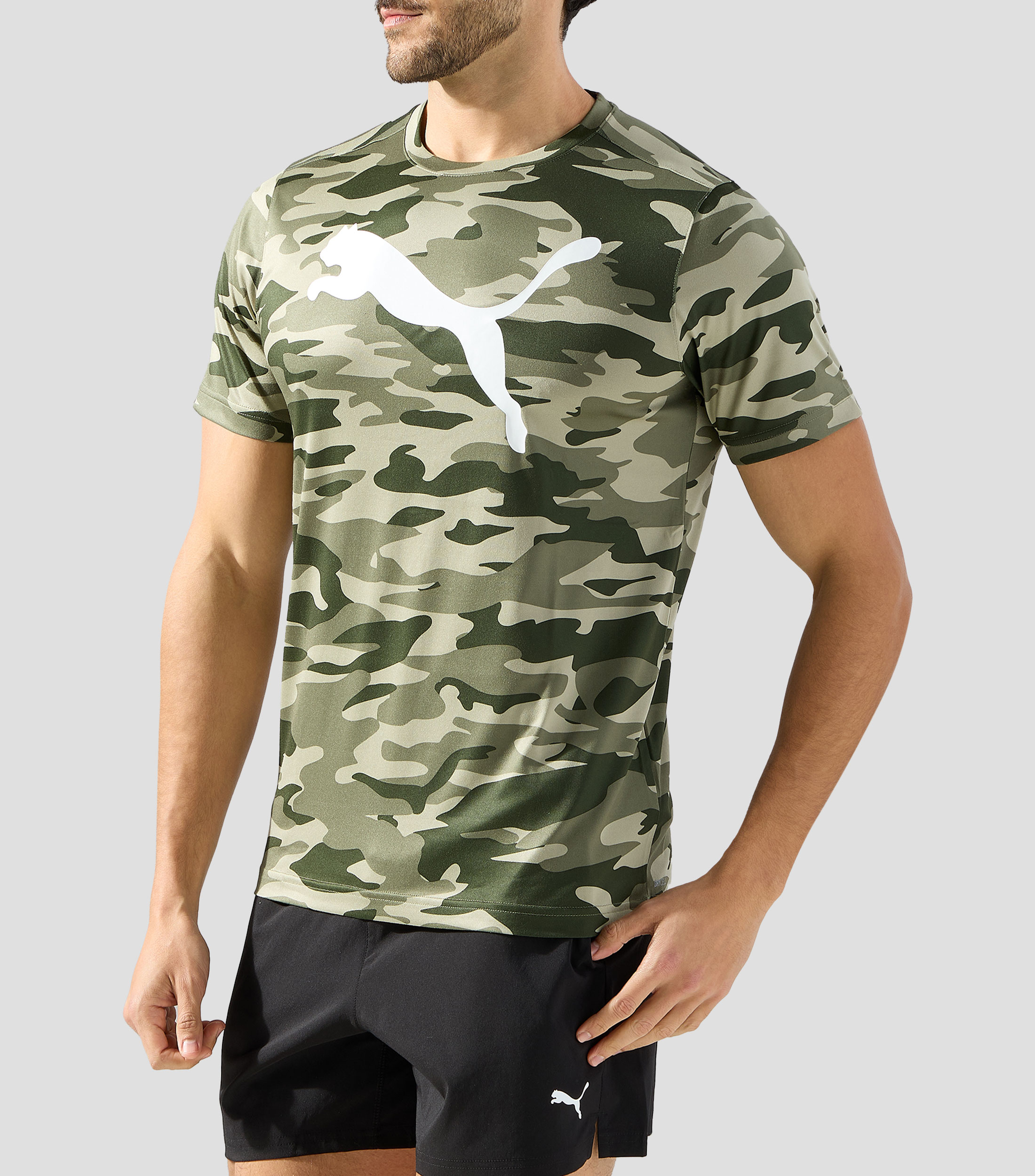 Playera para entrenamiento Camo Hombre